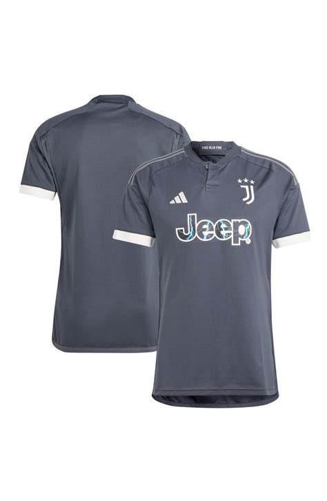 adidas Men's adidas Gray Juventus 2023/24 Third Replica Jersey 